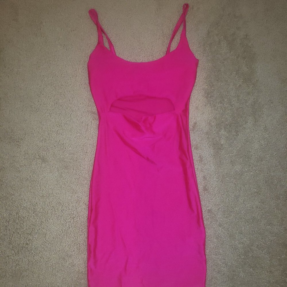 Hot Pink dress